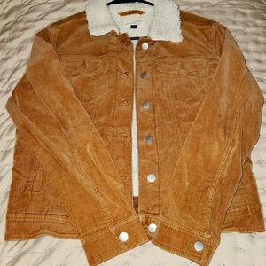 Universal Threads Corduroy & Sherpa size large jacket/ coat